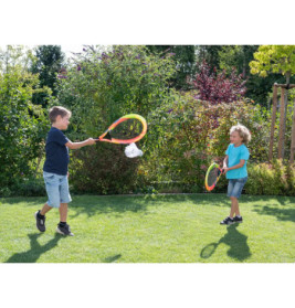 Outdoor active Jumbo-Schläger Set Neon mit Bälle, Länge 67 cm
