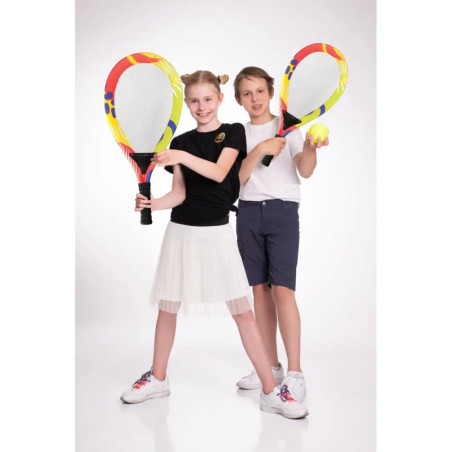 Outdoor active Jumbo-Schläger Set Neon mit Bälle, Länge 67 cm