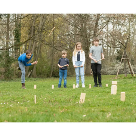 Outdoor active Schwedenschach Kubb 21-teilig