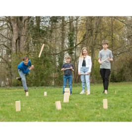 Outdoor active Schwedenschach Kubb 21-teilig