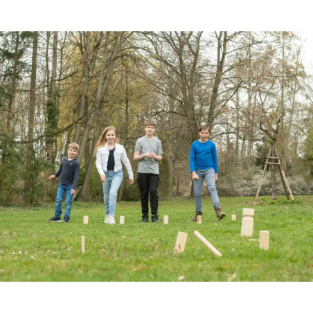 Outdoor active Schwedenschach Kubb 21-teilig