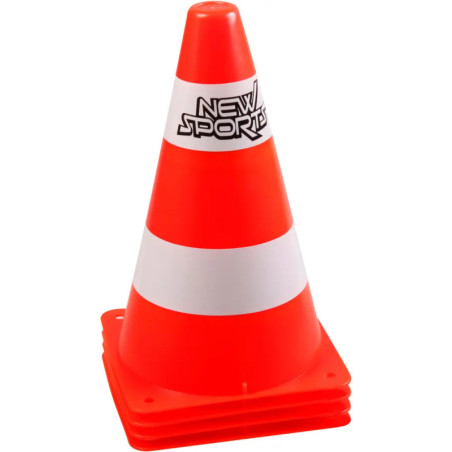 New Sports Pylonenset, 4 Stück, Höhe ca. 26 cm