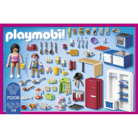 PLAYMOBIL 70206 Familienküche PLAYMOBIL 70206 Familienküche