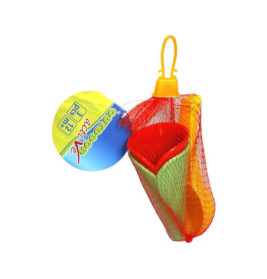 Outdoor active Eiscreme-Set im Netz, 3-teilig, 4-fach sortiert