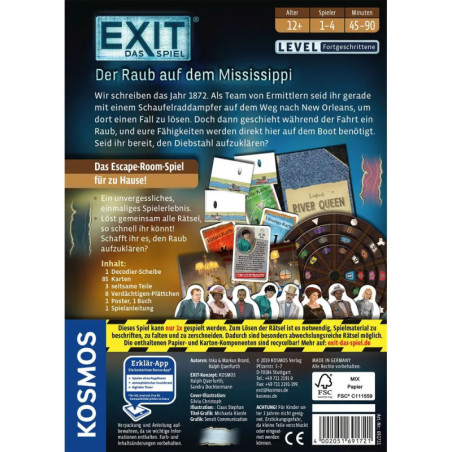 Kosmos EXIT - Der Raub auf dem Mississippi Kosmos EXIT - Der Raub auf dem Mississippi