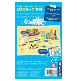 Experimente für die Badewanne