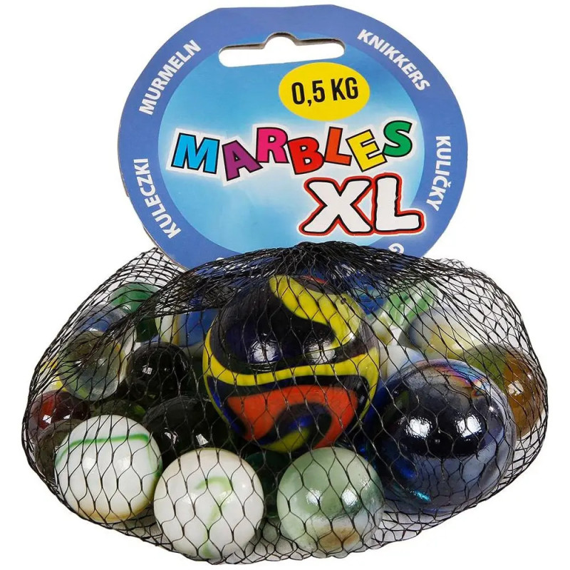 Murmeln im Netz 500 g sortiert Murmeln im Netz 500 g sortiert