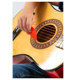 Boogie Bee Holzgitarre mit 6 Saiten, 75 cm