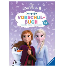 Ravenburger 49180 Disney Die Eiskönigin 2: Das große Vorschulbuch Lizenzmarken Activity