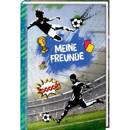 Taschenbuch Freundebuch  Meine Freunde - Fußball  sortiert