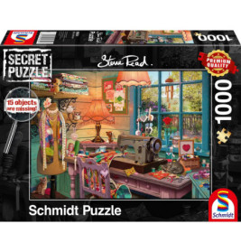 Schmidt Spiele Secret Puzzle Im Nähzimmer 1000 Teile