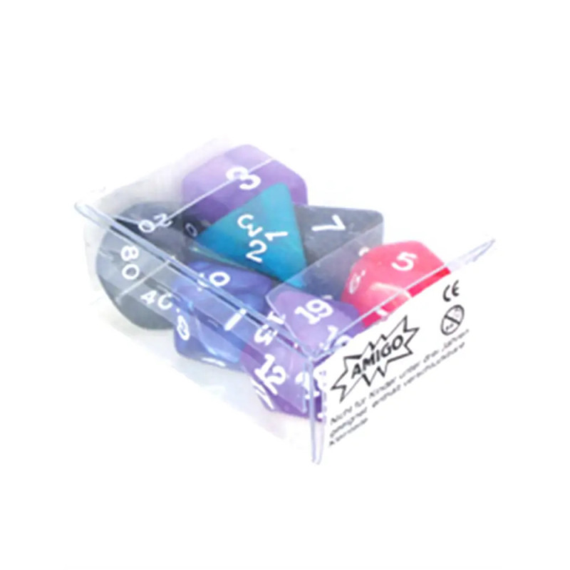 AMIGO 02007 Würfel Perlmutt Fantasyset AMIGO 02007 Würfel Perlmutt Fantasyset