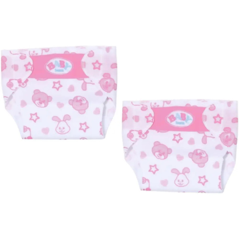 Zapf BABY born Little Windeln 2 Stck 36 cm