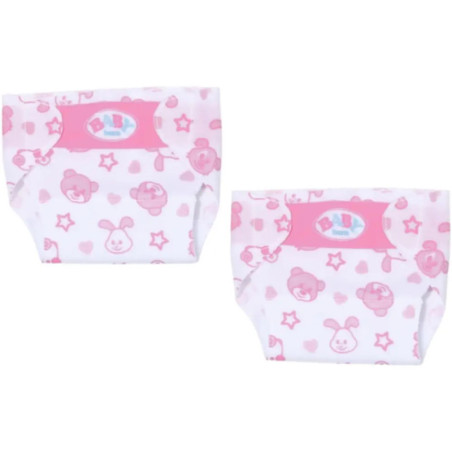 Zapf BABY born Little Windeln 2 Stck 36 cm