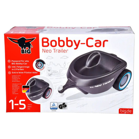 BIG Bobby Car Neo Anhänger Anthrazit