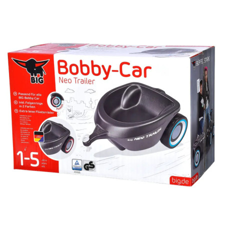BIG Bobby Car Neo Anhänger Anthrazit