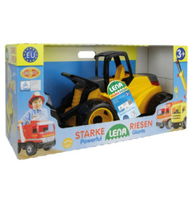 LENA® Starke Riesen Schaufellader Pro, gelb/schwarz, Schaukarton