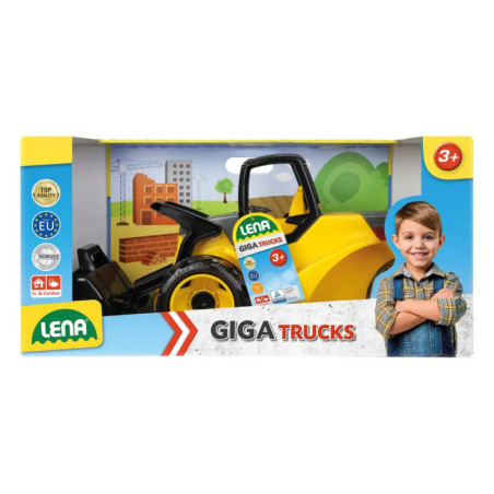 LENA® Starke Riesen Schaufellader Pro, gelb/schwarz, Schaukarton