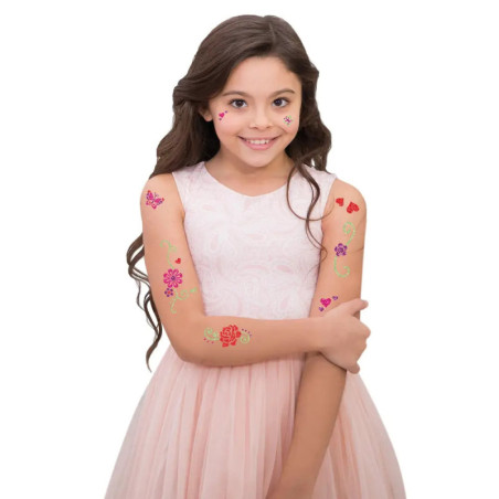 LENA® Fashion Glitter Tattoo, Faltschachtel