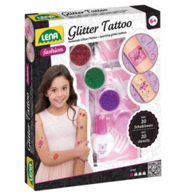 LENA® Fashion Glitter Tattoo, Faltschachtel