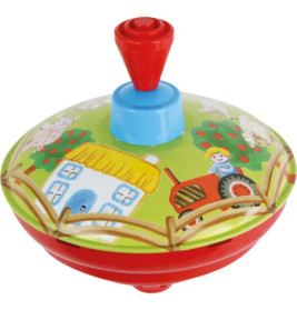 Bolz Brummkreisel Bauernhof 13cm