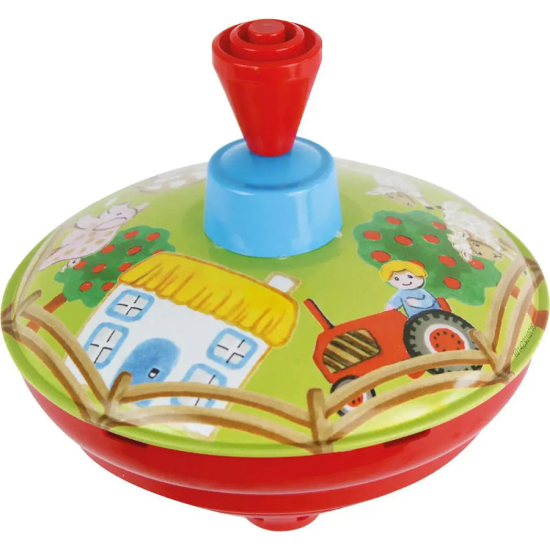 Bolz Brummkreisel Bauernhof 13cm