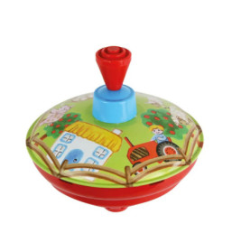 Bolz Brummkreisel Bauernhof 13cm