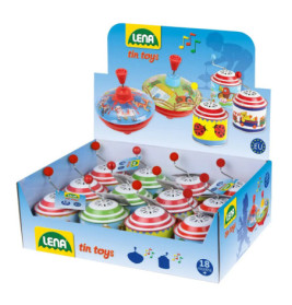 Bolz by LENA® Musikdrehdose Sortiment, 4-fach sortiert, Display