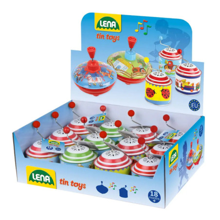 Bolz by LENA® Musikdrehdose Sortiment, 4-fach sortiert, Display Bolz by LENA® Musikdrehdose Sortiment, 4-fach sortiert, Display