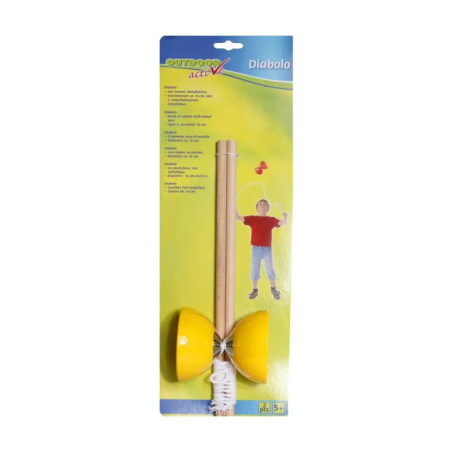 Outdoor active Diabolo, _  10 cm, 2-fach sortiert