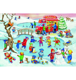 Ravenburger 5057 Puzzle Freizeit am See 2 X 24 Teile