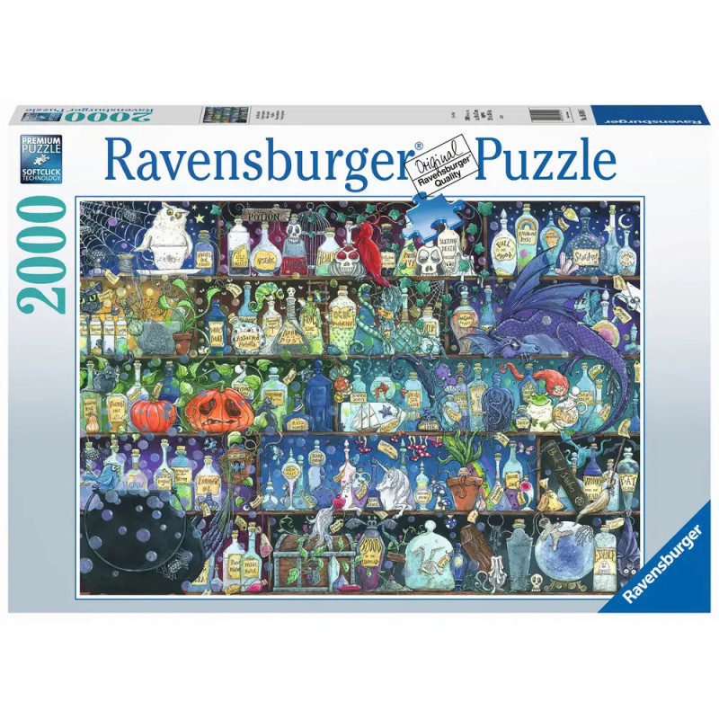 Ravensburger 16010 Puzzle Der Giftschrank 2000 Teile
