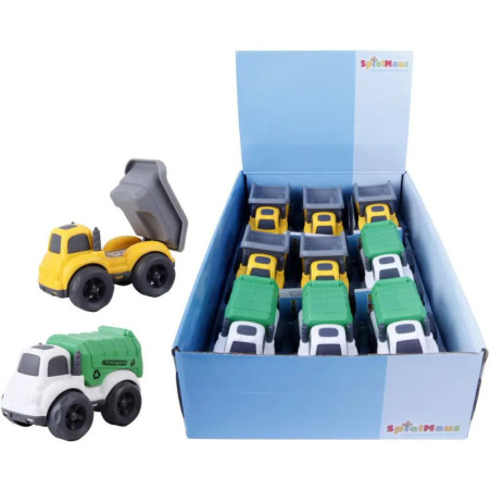 SpielMaus Baby Baby Baufahrzeuge, 2-fach sortiert SpielMaus Baby Baby Baufahrzeuge, 2-fach sortiert