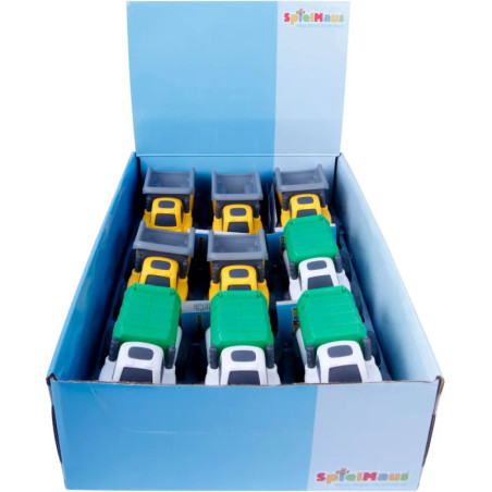 SpielMaus Baby Baby Baufahrzeuge, 2-fach sortiert SpielMaus Baby Baby Baufahrzeuge, 2-fach sortiert