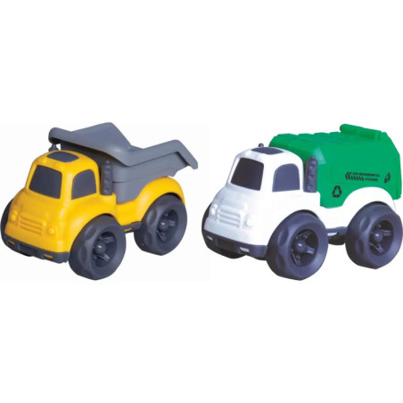 SpielMaus Baby Baby Baufahrzeuge, 2-fach sortiert SpielMaus Baby Baby Baufahrzeuge, 2-fach sortiert