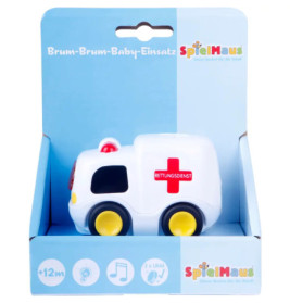 SpielMaus Baby Brum Brum Baby Einsatz, Licht & Sound, 3-fach sortiert