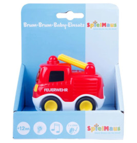 SpielMaus Baby Brum Brum Baby Einsatz, Licht & Sound, 3-fach sortiert