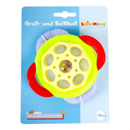 SpielMaus Baby Greif- und Beißball, 2-fach sortiert SpielMaus Baby Greif- und Beißball, 2-fach sortiert