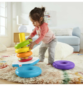 Mattel GJW15 Fisher-Price Gigantische Farbring Pyramide