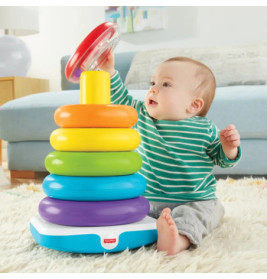 Mattel GJW15 Fisher-Price Gigantische Farbring Pyramide