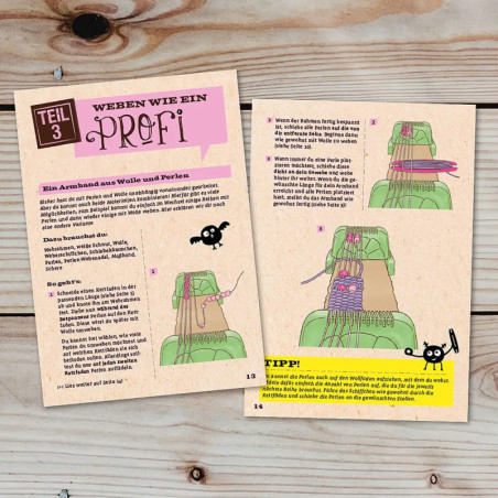 Bastelbox Perlen weben