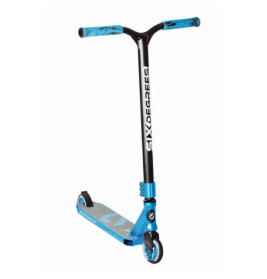 Aluminium Stuntscooter Six Degrees blau mit Alu Core