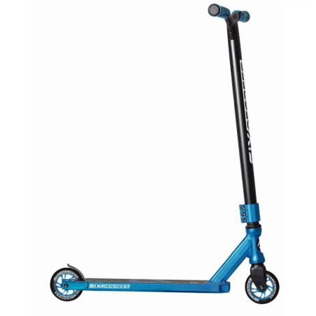 Aluminium Stuntscooter Six Degrees blau mit Alu Core