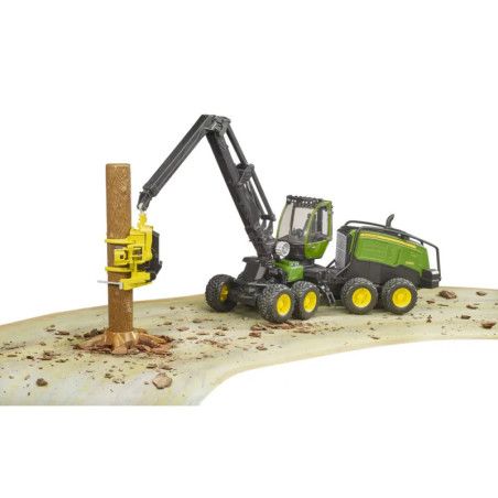 John Deere 1270G Harvester mit 1 Baumstamm