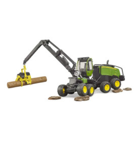 John Deere 1270G Harvester mit 1 Baumstamm