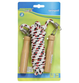 Outdoor active Springseil mit Holzgriffen, Länge 280 cm