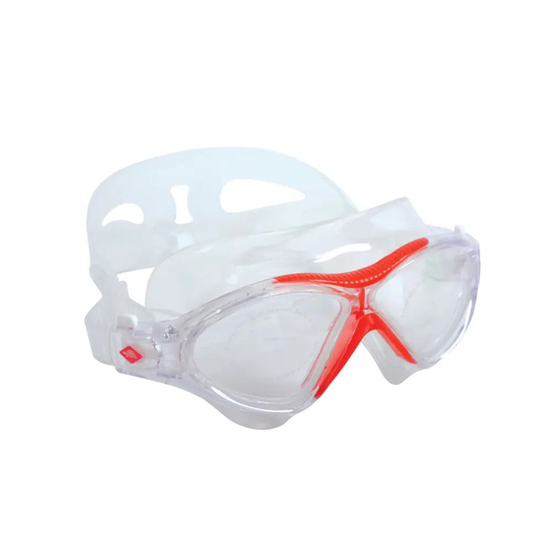 Schildkröt Funsports - Schwimmbrille BALI Junior 4+ im Carrybag, Farbe:rot-transp.