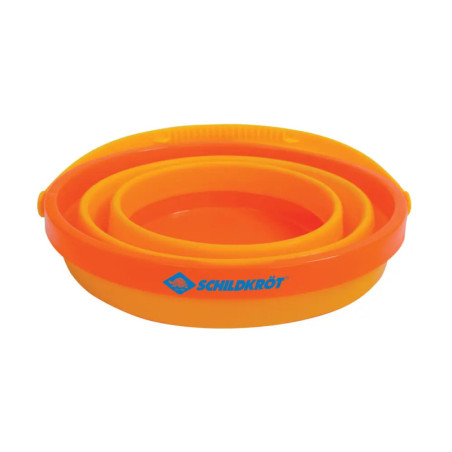 Schildkröt Funsports - Kunststoff FALTEIMER (Folding Bucket), Farbe:gelb / rot