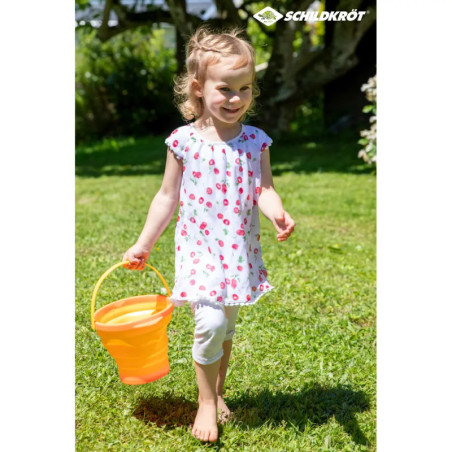 Schildkröt Funsports - Kunststoff FALTEIMER (Folding Bucket), Farbe:gelb / rot