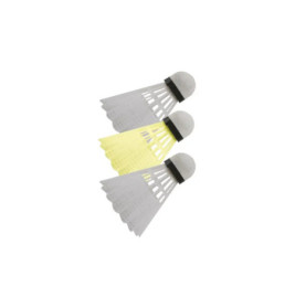 Talbot-Torro - Badminton-Ball TECH 150, 3er Dose (2x weiß / 1x gelb)